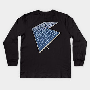 Solar Panels Renewable Energy Solar Panel Kids Long Sleeve T-Shirt